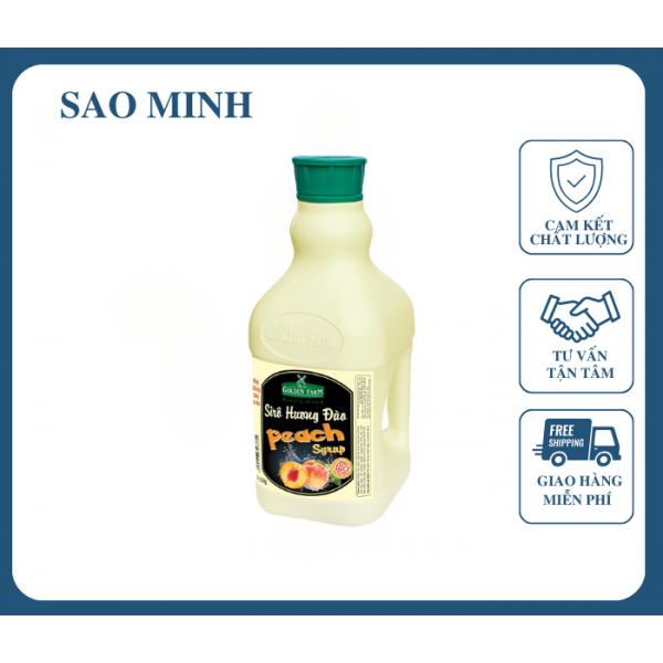 Syrup Đào - Farm 2L